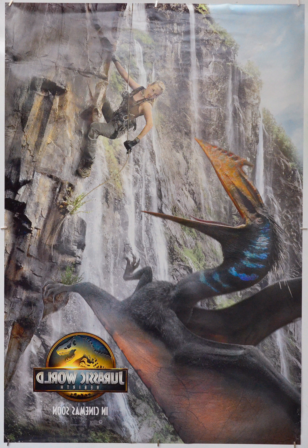 Jurassic World: Rebirth (Back) Cinema One Sheet Movie Poster 