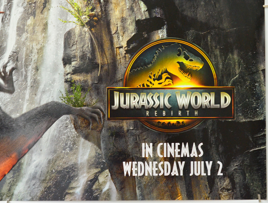 Jurassic World: Rebirth (Bottom Right) Cinema Quad Movie Poster 