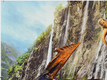 Jurassic World: Rebirth (Top Left) Cinema Quad Movie Poster 