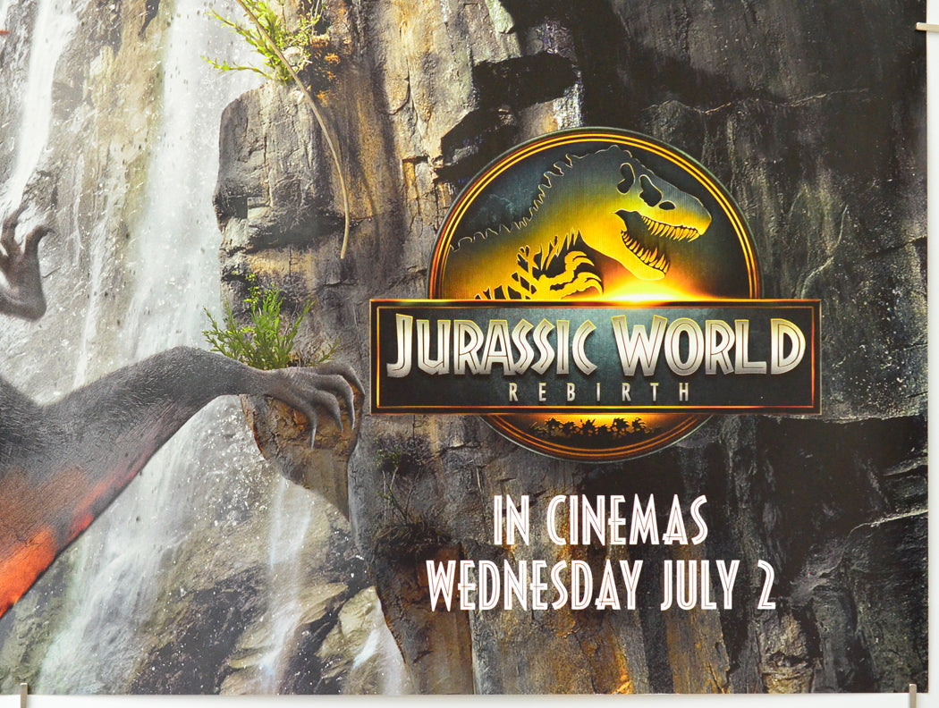 Jurassic World: Rebirth (Bottom Right) Cinema Quad Movie Poster 