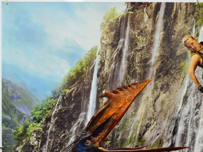 Jurassic World: Rebirth (Top Left) Cinema Quad Movie Poster 