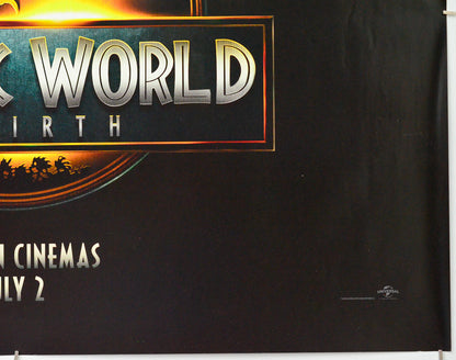 Jurassic World: Rebirth (Bottom Right) Cinema Quad Movie Poster 