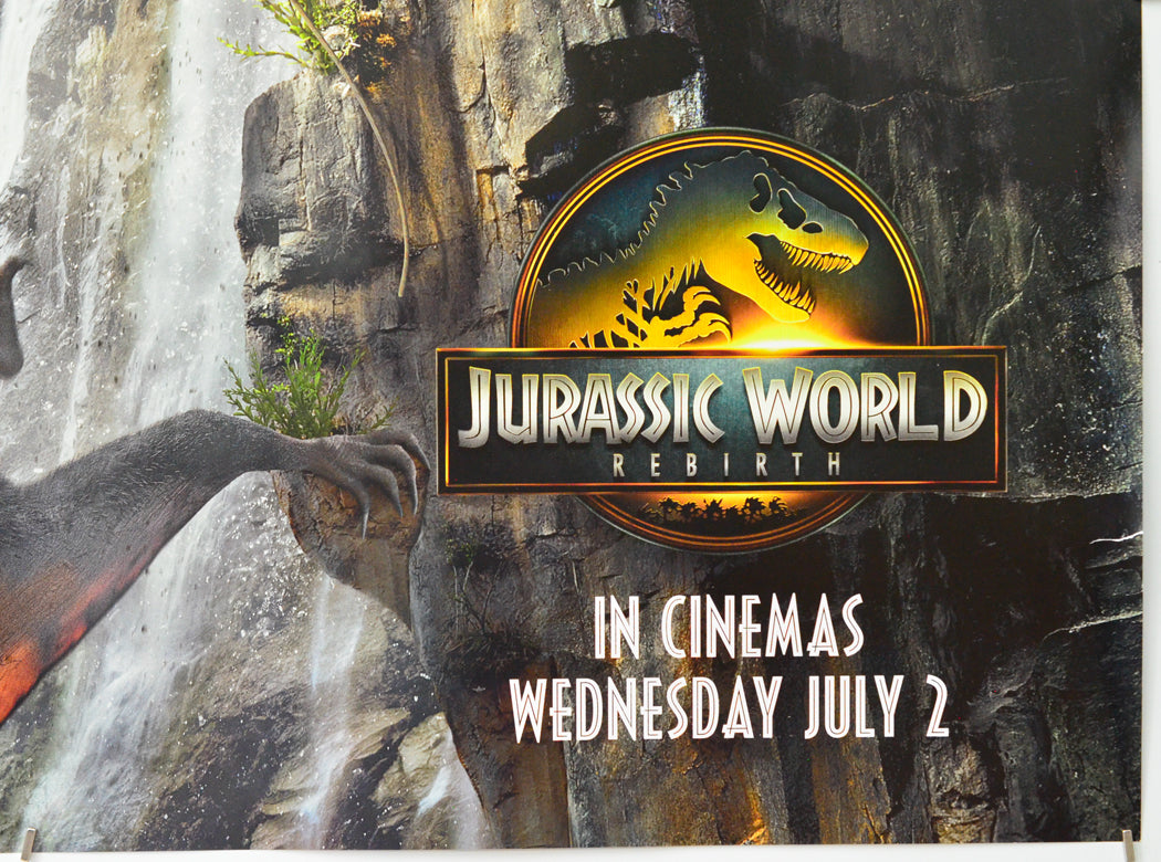 Jurassic World: Rebirth (Bottom Right) Cinema Quad Movie Poster 