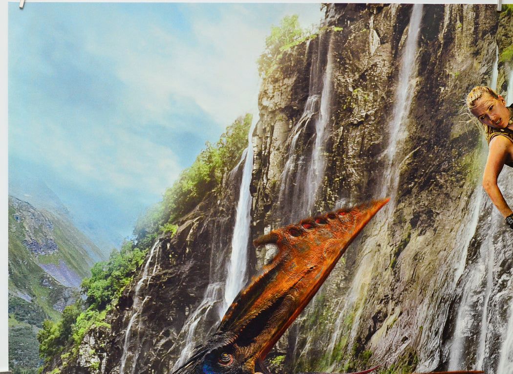 Jurassic World: Rebirth (Top Left) Cinema Quad Movie Poster 