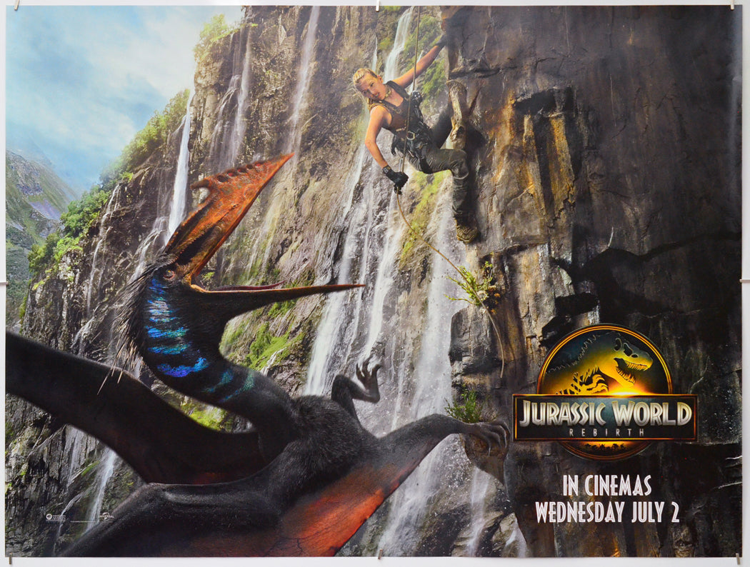 Jurassic World: Rebirth - Original Quad Poster - Film Poster - Movie Poster