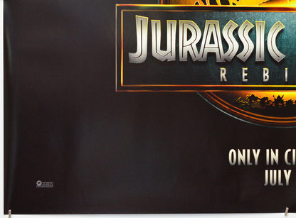 Jurassic World: Rebirth (Bottom Left) Cinema Quad Movie Poster 