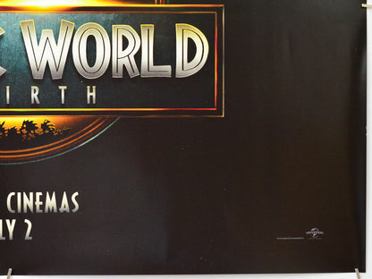 Jurassic World: Rebirth (Bottom Right) Cinema Quad Movie Poster 