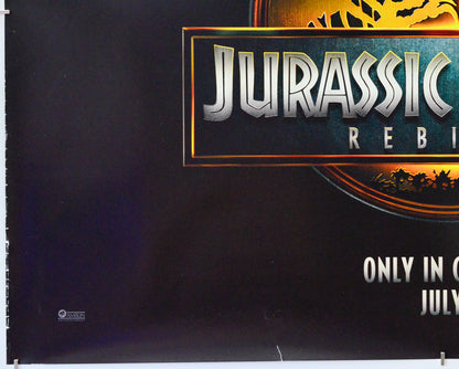 Jurassic World: Rebirth (Bottom Left) Cinema Quad Movie Poster 