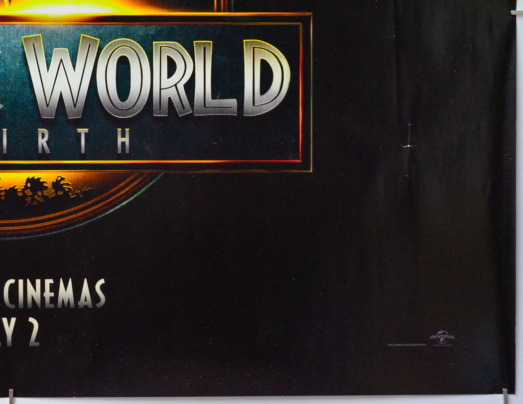 Jurassic World: Rebirth (Bottom Right) Cinema Quad Movie Poster 