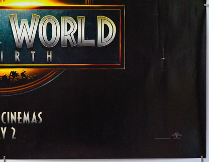 Jurassic World: Rebirth (Bottom Right) Cinema Quad Movie Poster 