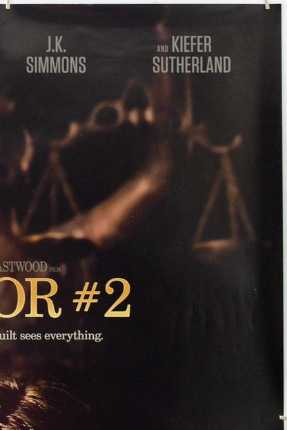 Juror #2 (Top Right) Cinema One Sheet Movie Poster 