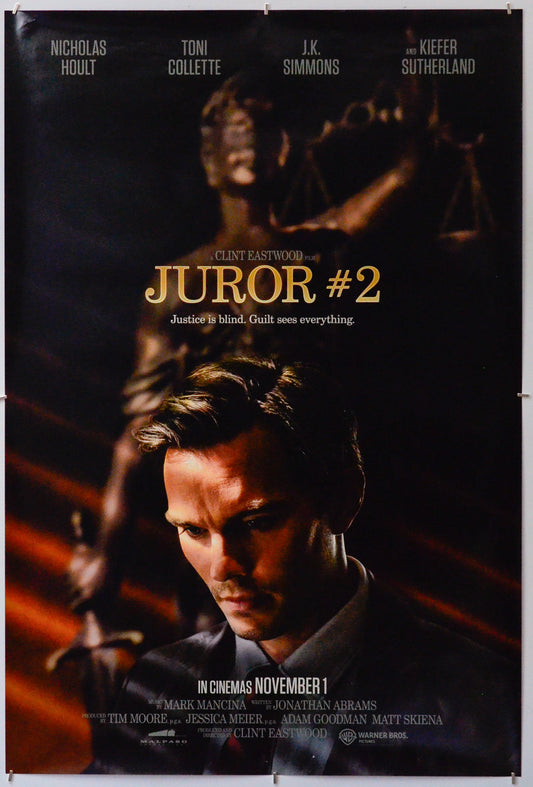 Juror #2 - Original One Sheet Poster - Film Poster - Movie Poster 