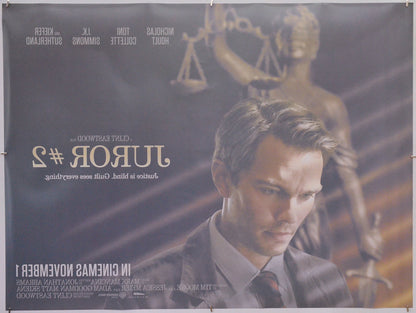 Juror #2 (Back) Cinema Quad Movie Poster 