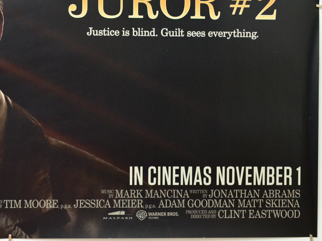Juror #2 (Bottom Right) Cinema Quad Movie Poster 