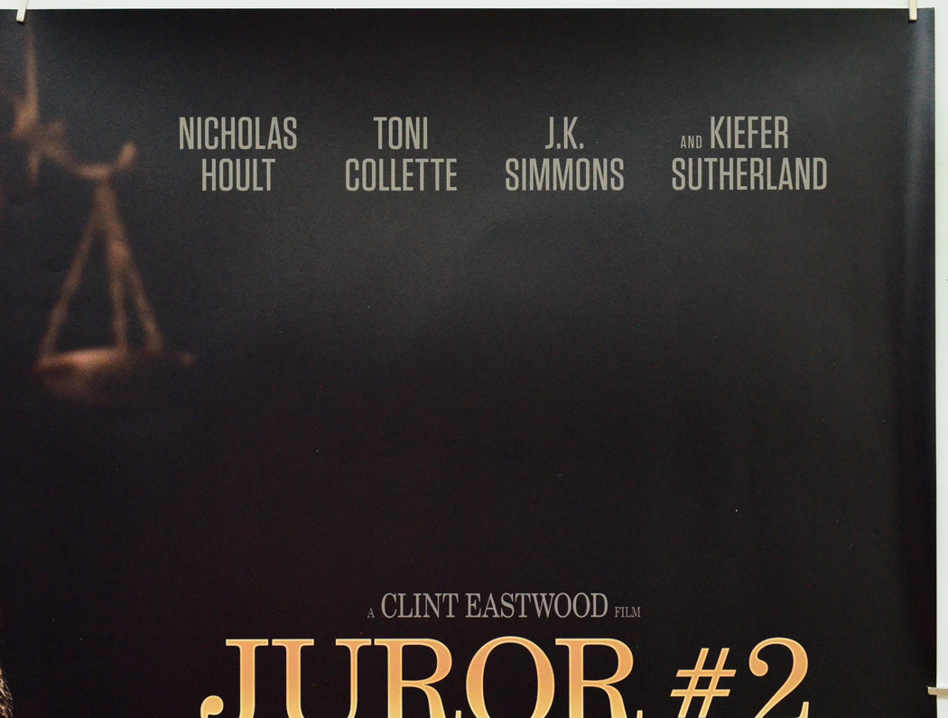 Juror #2 (Top Right) Cinema Quad Movie Poster 