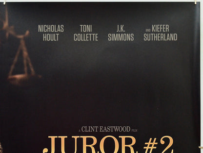 Juror #2 (Top Right) Cinema Quad Movie Poster 