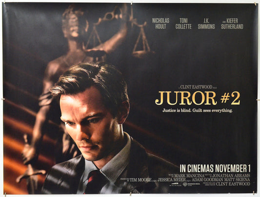 Juror #2 - Original Quad Poster - Film Poster - Movie Poster