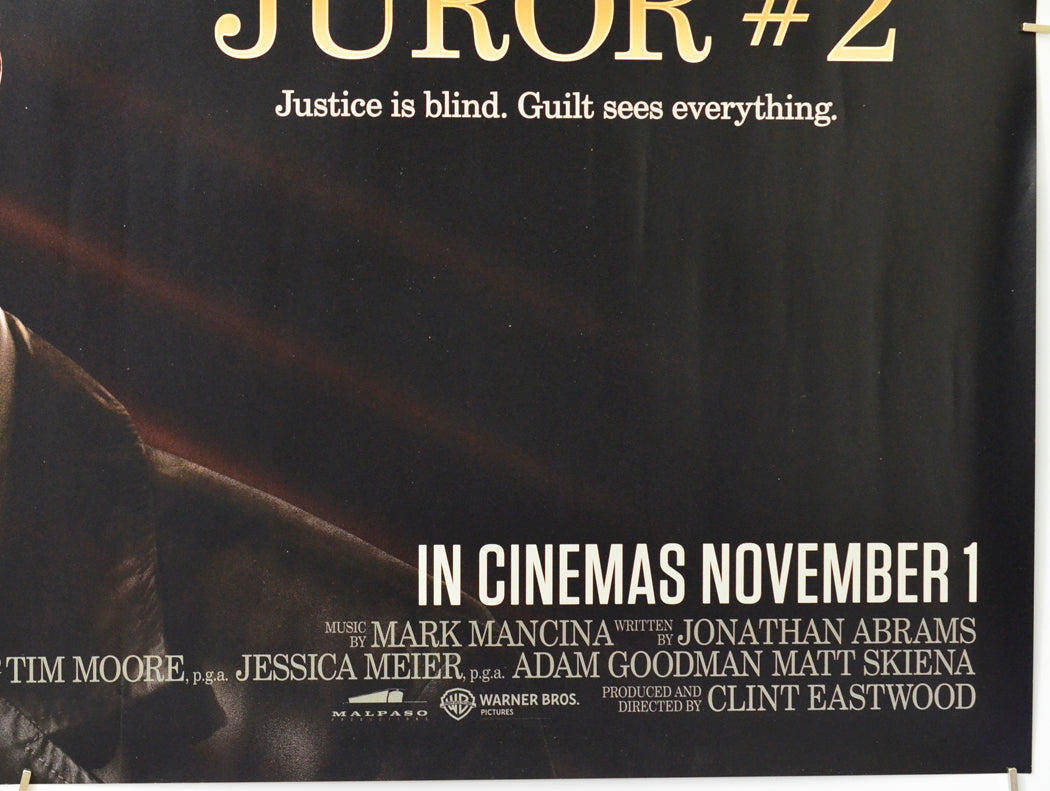 Juror #2 (Bottom Right) Cinema Quad Movie Poster 