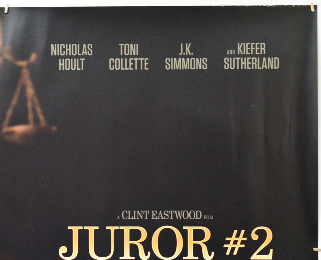 Juror #2 (Top Right) Cinema Quad Movie Poster 