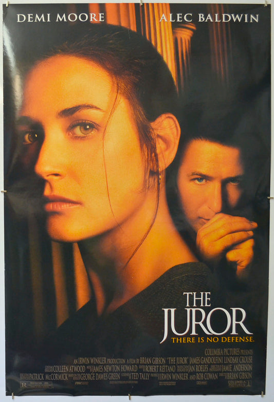 The Juror Original One Sheet Poster - Film Poster - Movie Poster