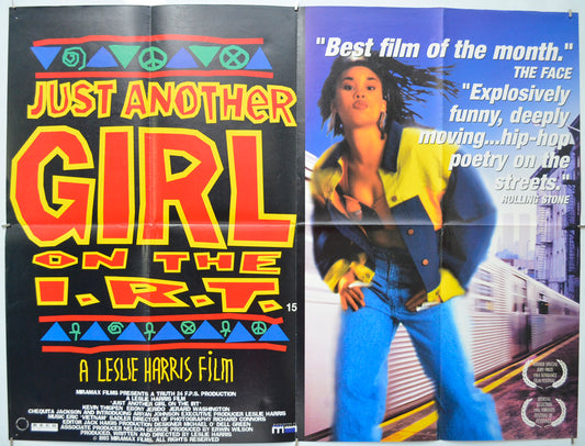 Just Another Girl On The I.R.T. - Original Quad Poster - Film Poster - Movie Poster