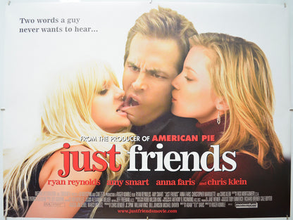 Just friends Original Quad Poster - Film Poster - Movie Poster