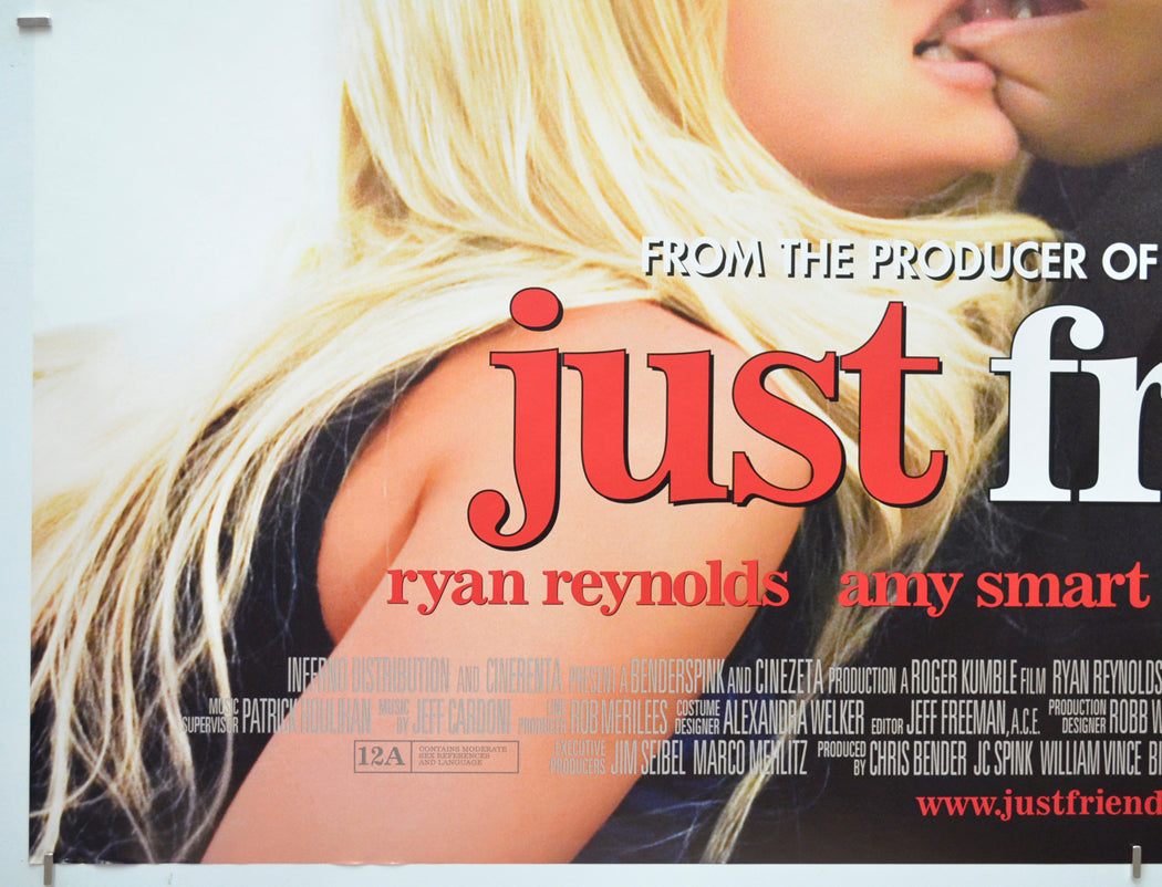 JUST FRIENDS (Bottom Left) Cinema Quad Movie Poster 