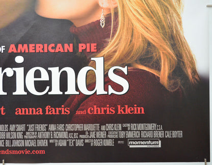 JUST FRIENDS (Bottom Right) Cinema Quad Movie Poster 