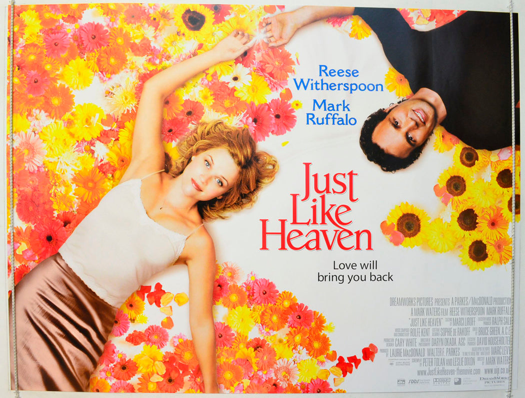 Just Like Heaven  Original British Quad Poster - Film Poster - Movie Poster