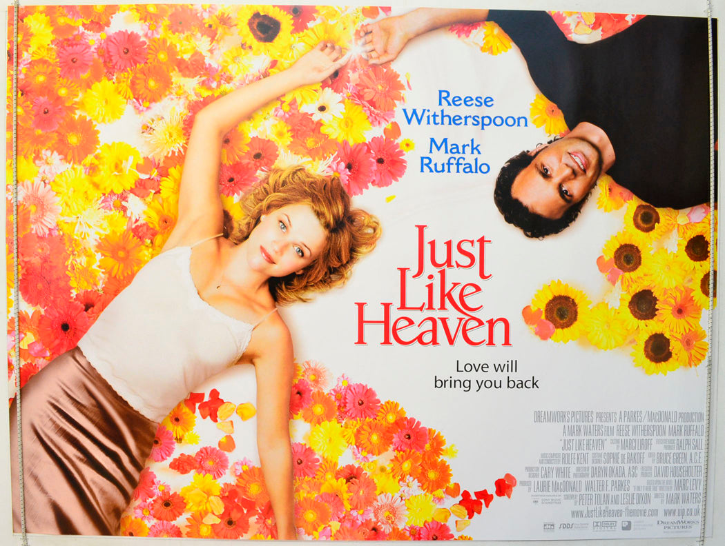 Just Like Heaven  Original British Quad Poster - Film Poster - Movie Poster