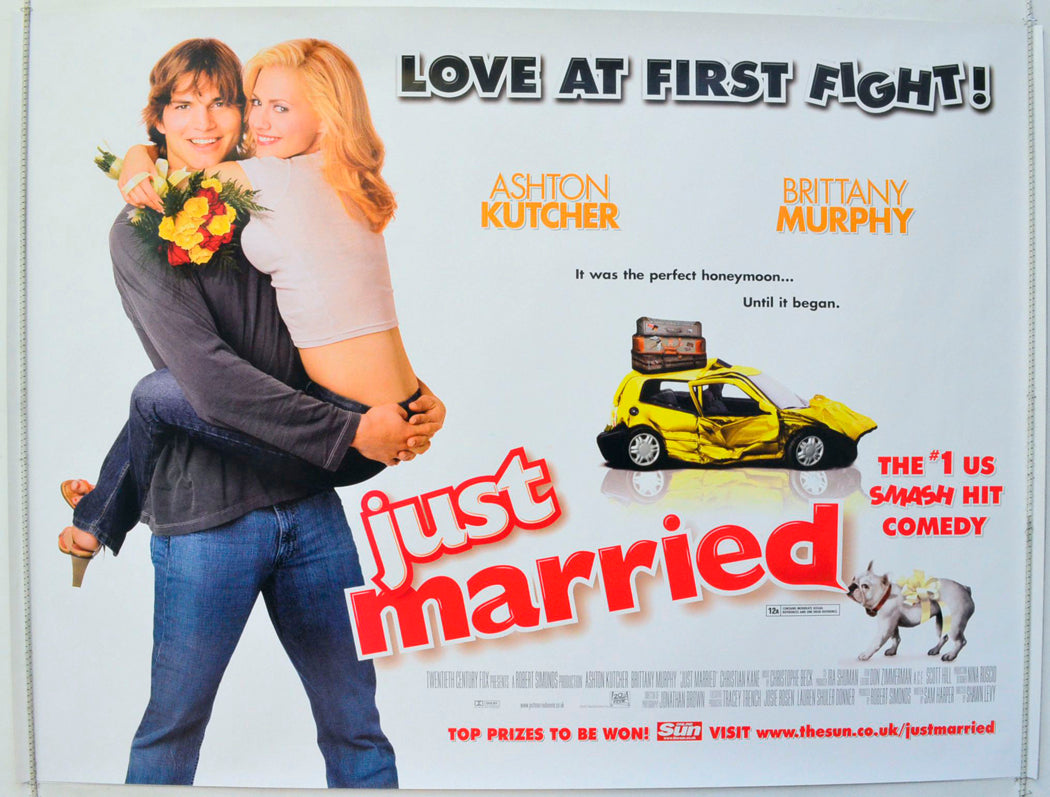 Just Married Original British Quad Poster - Film Poster - Movie Poster 