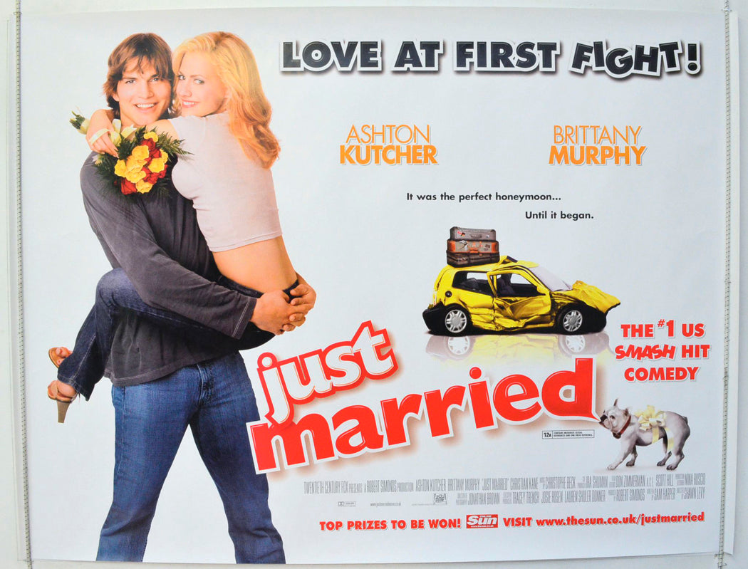 Just Married Original British Quad Poster - Film Poster - Movie Poster 