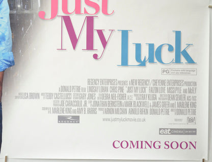 JUST MY LUCK (Bottom Right) Cinema Quad Movie Poster 