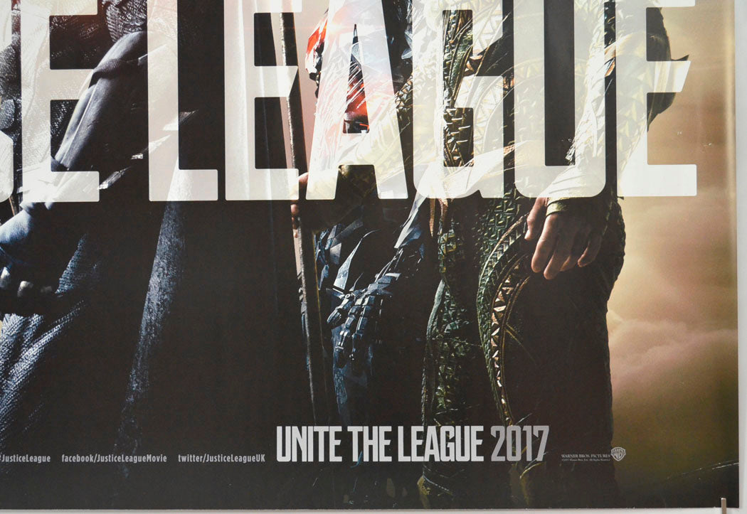 JUSTICE LEAGUE (Bottom Right) Cinema Quad Movie Poster 