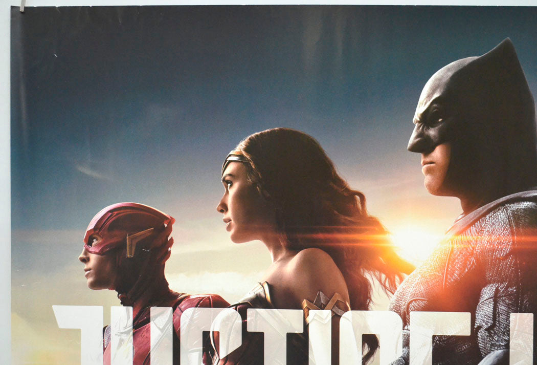 JUSTICE LEAGUE (Top Left) Cinema Quad Movie Poster 