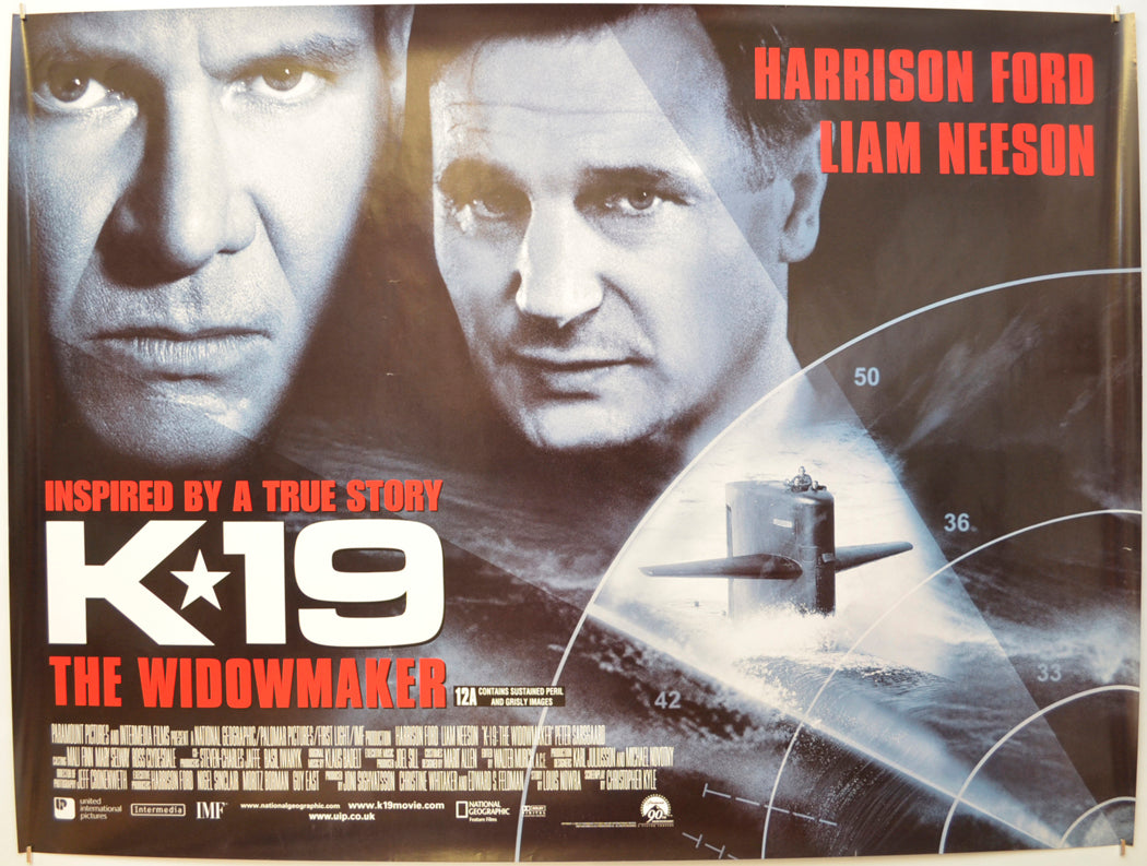 K-19 : The Widomaker Original Quad Poster - Film Poster - Movie Poster  