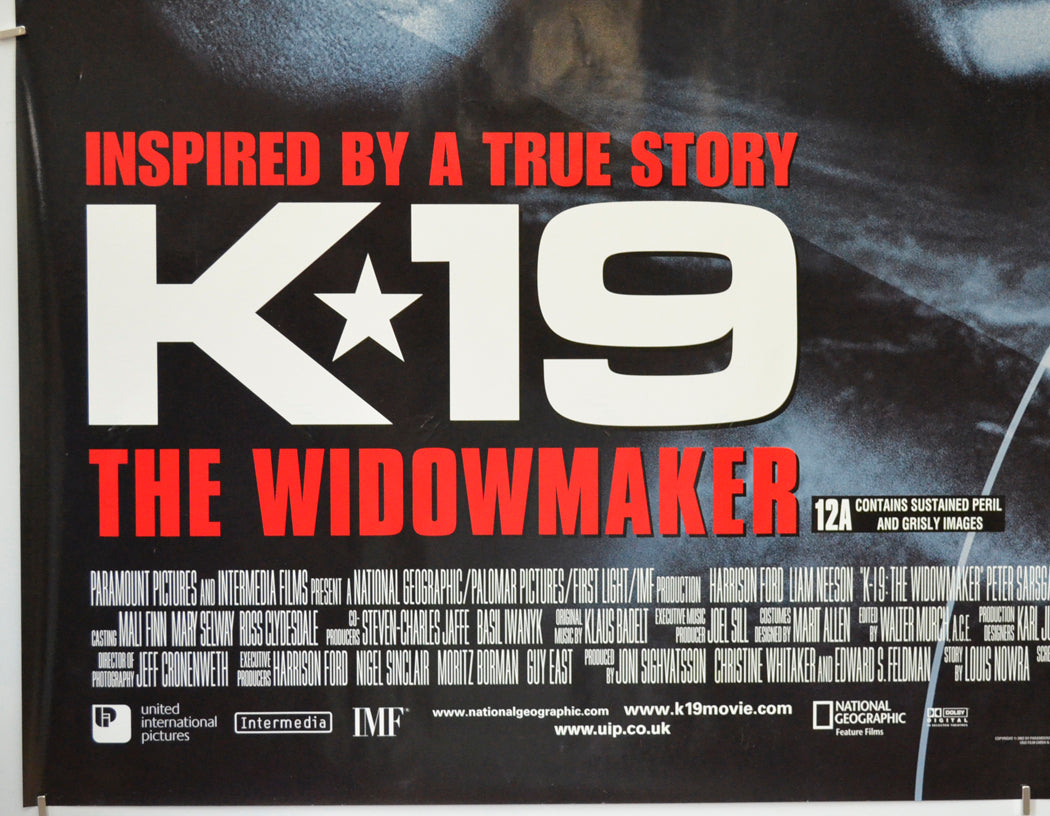 K-19 : THE WIDOMAKER (Bottom Left) Cinema Quad Movie Poster 