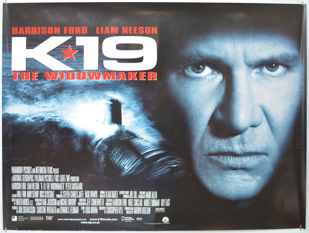 K-19 : The Widomaker (Version 2) Original Quad Poster - Film Poster - Movie Poster