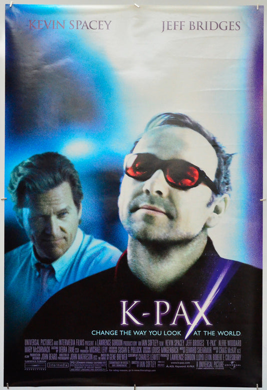 K-Pax - Original One Sheet Poster - Film Poster - Movie Poster 
