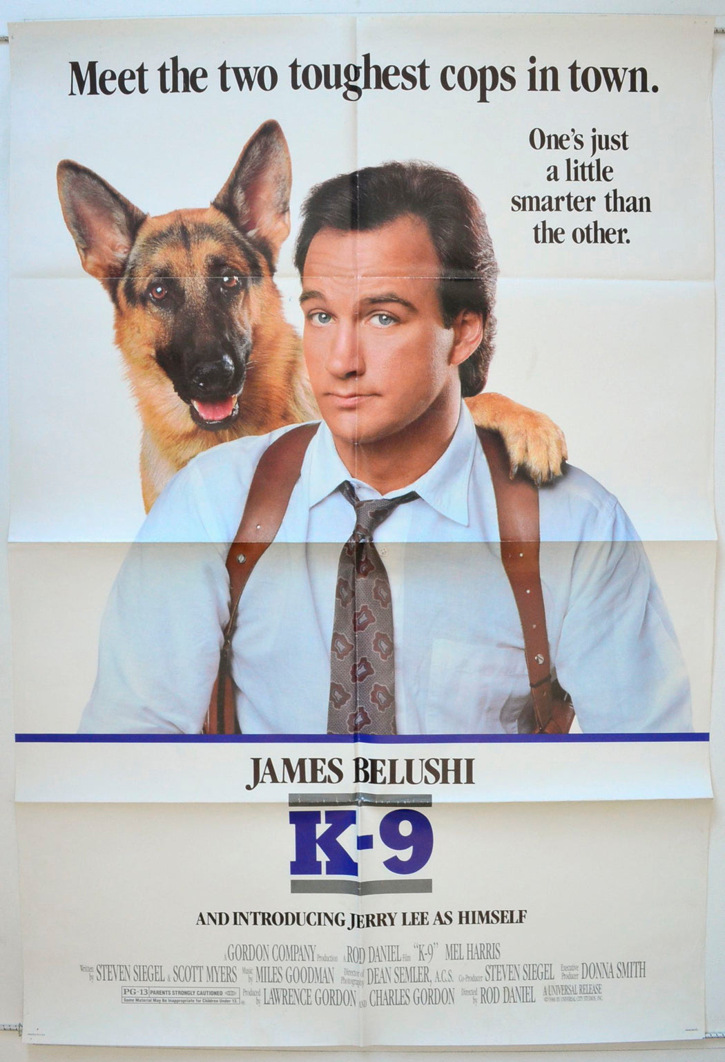 K-9 Original One Sheet Poster - Movie Poster