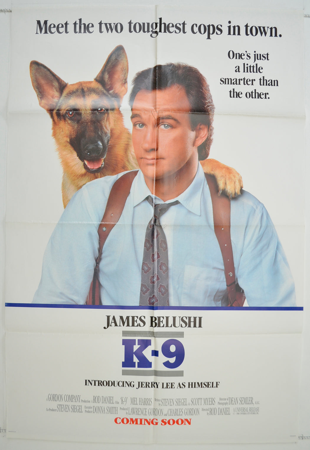 K-9  Original One Sheet Poster - Film Poster - Movie Poster 