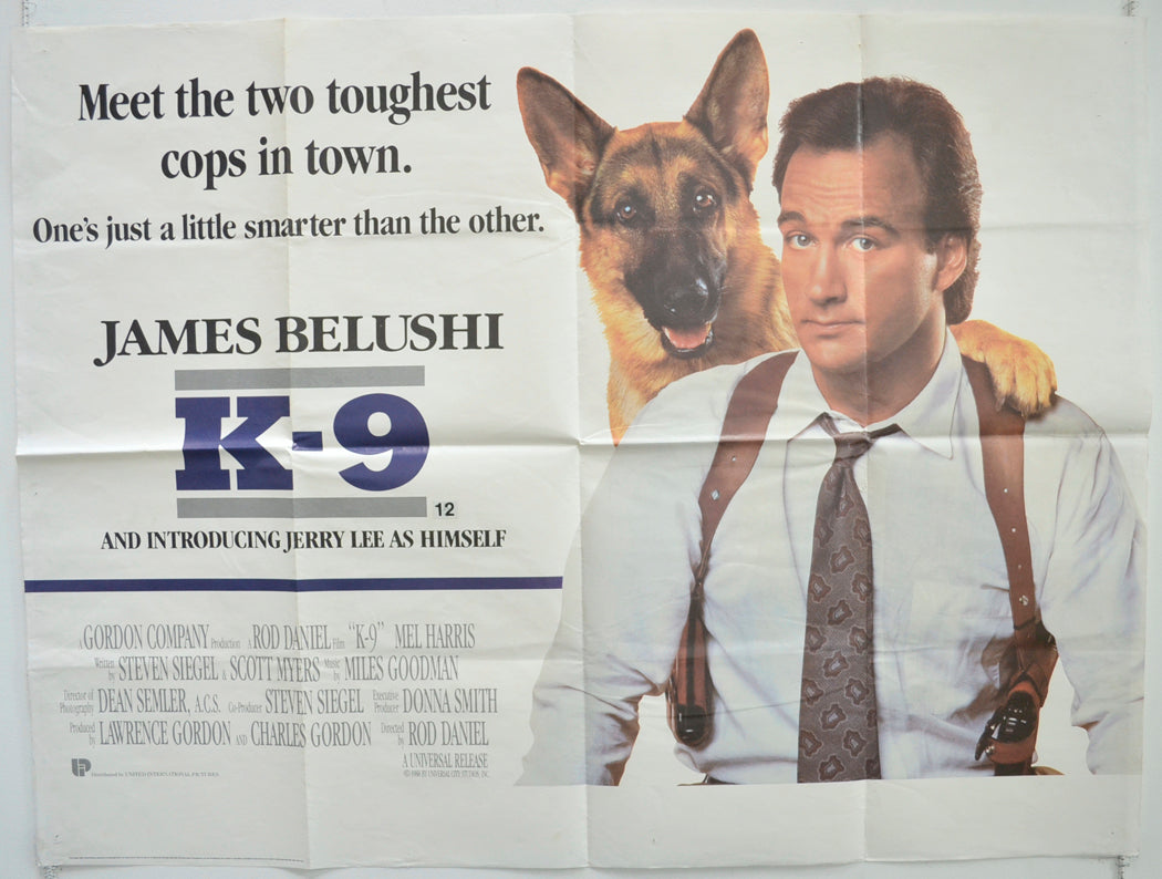 K-9  Original British Quad Poster - Film Poster - Movie Poster 