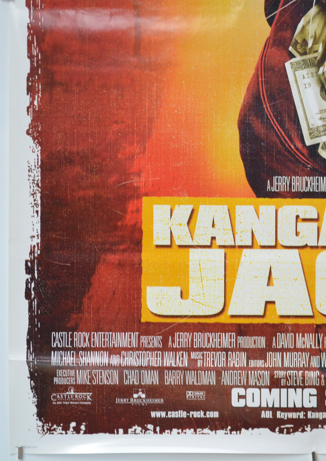 KANGAROO JACK (Bottom Left) Cinema One Sheet Movie Poster 