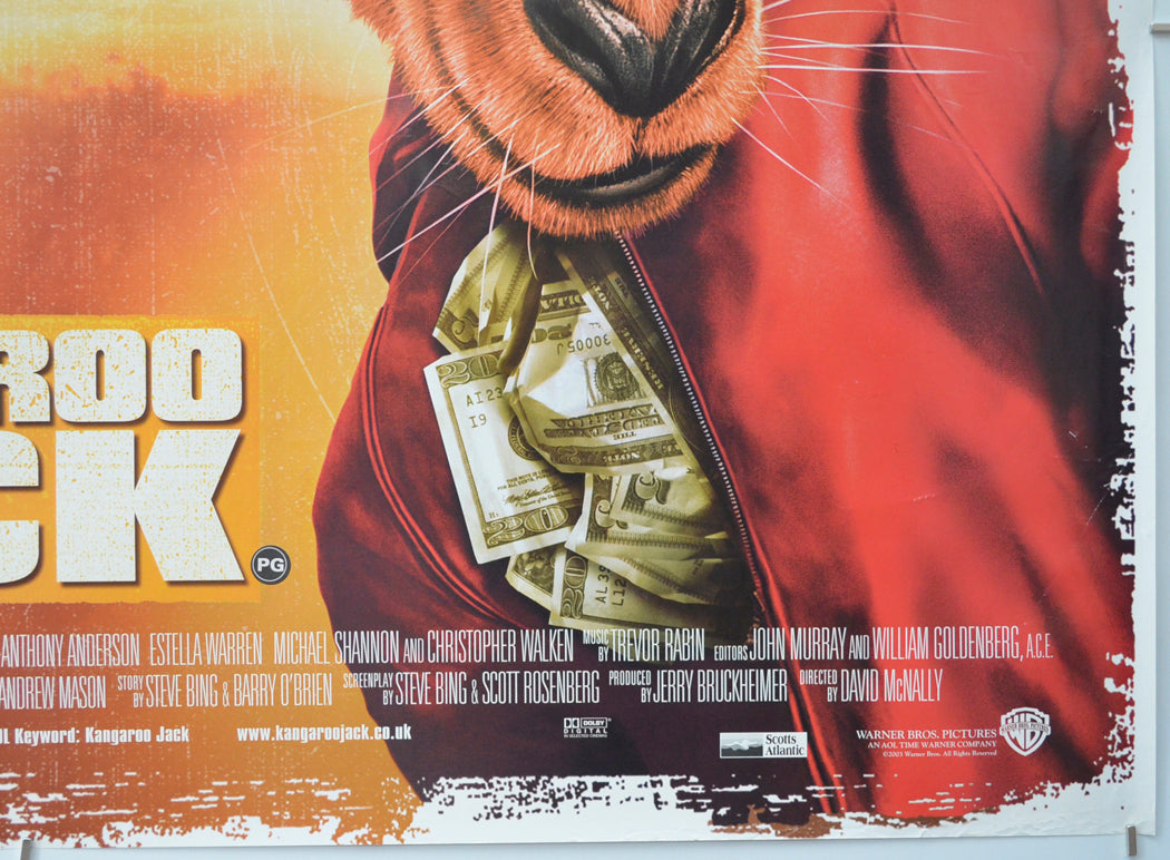 KANGAROO JACK (Bottom Right) Cinema Quad Movie Poster 