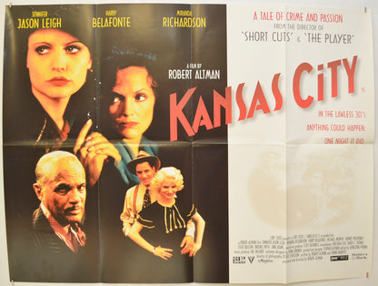 Kansas City Original Quad Poster - Film Poster - Movie Poster