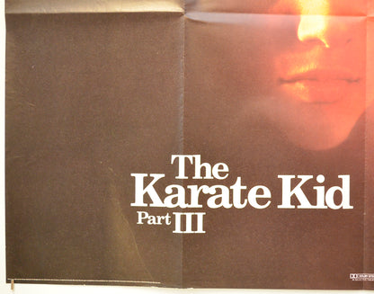 THE KARATE KID PART III (Bottom Left) Cinema Quad Movie Poster 