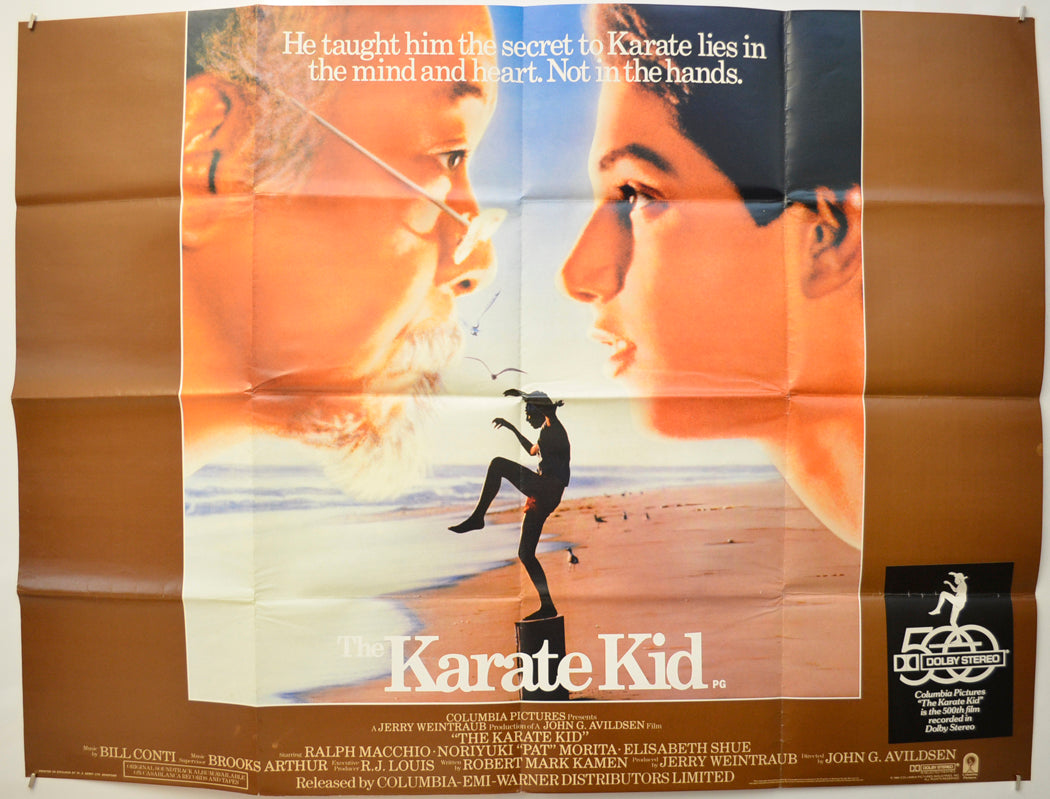 The Karate Kid Original Quad Poster - Film Poster - Movie Poster