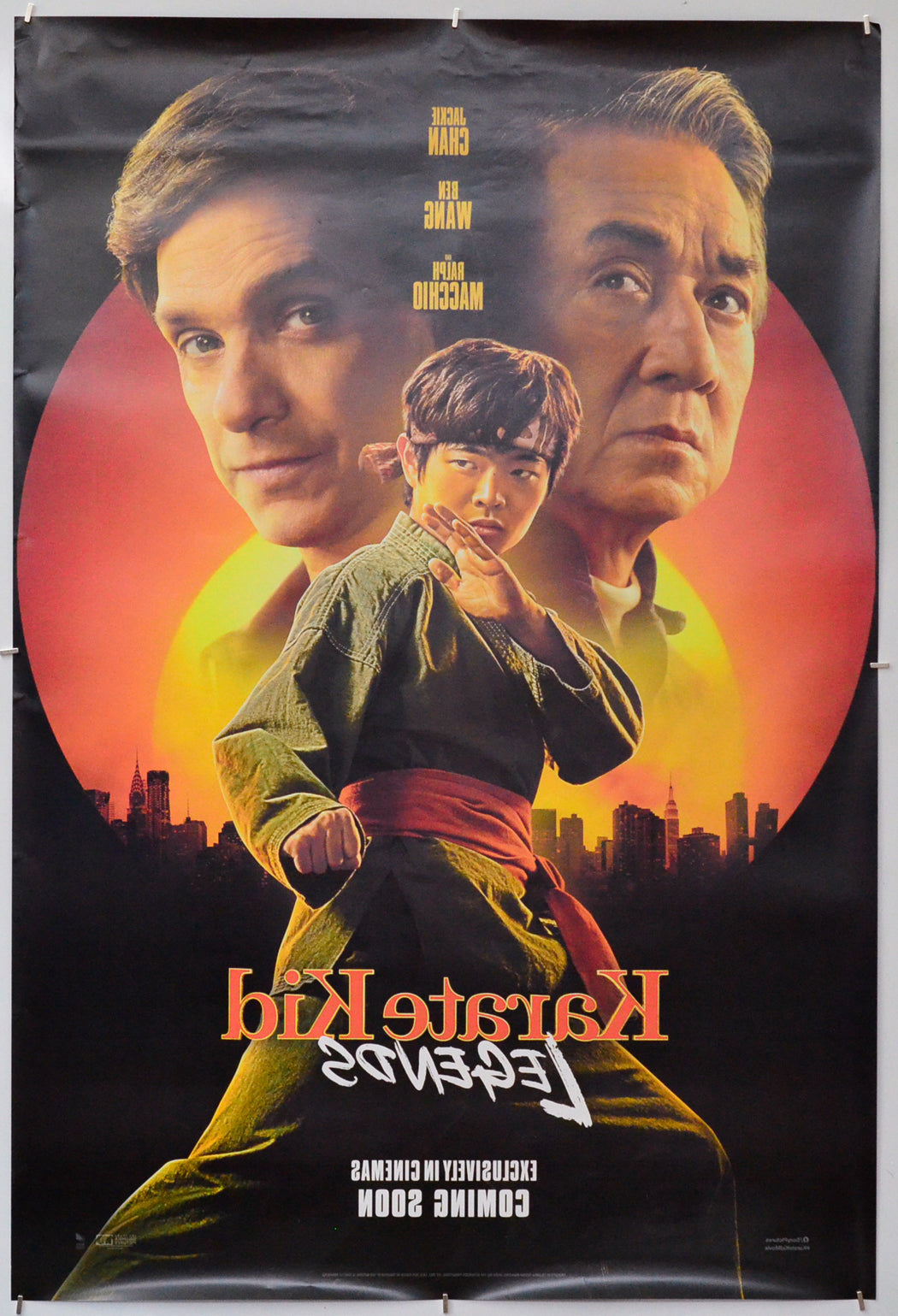 Karate Kid: Legends (Back) Cinema One Sheet Movie Poster 