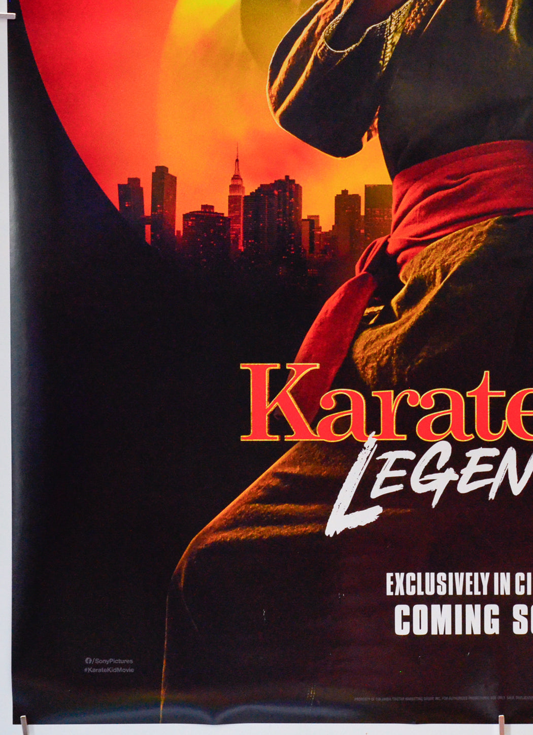 Karate Kid: Legends (Bottom Left) Cinema One Sheet Movie Poster 