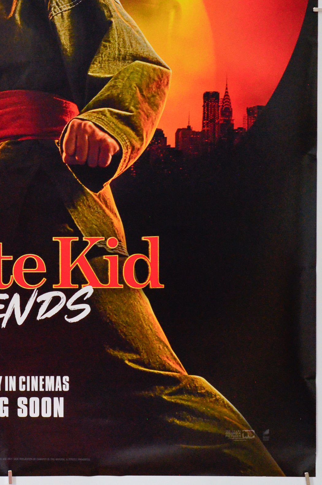 Karate Kid: Legends (Bottom Right) Cinema One Sheet Movie Poster 